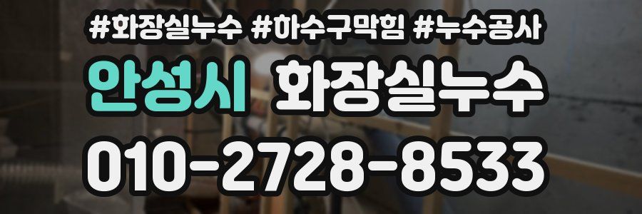안성시 누수탐지