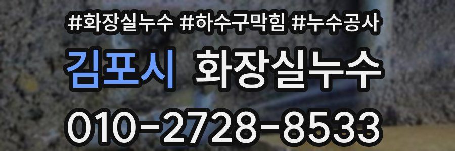 김포시 누수탐지