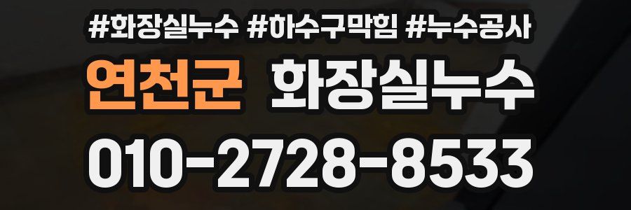 연천군 누수탐지