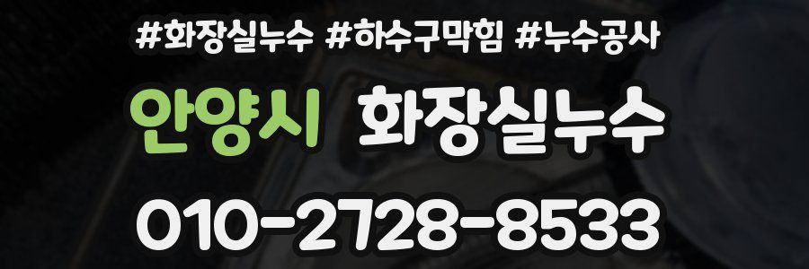 안양시 누수탐지