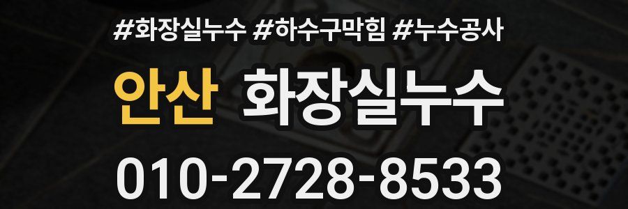 안산 누수탐지