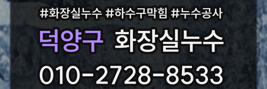 덕양구 누수탐지