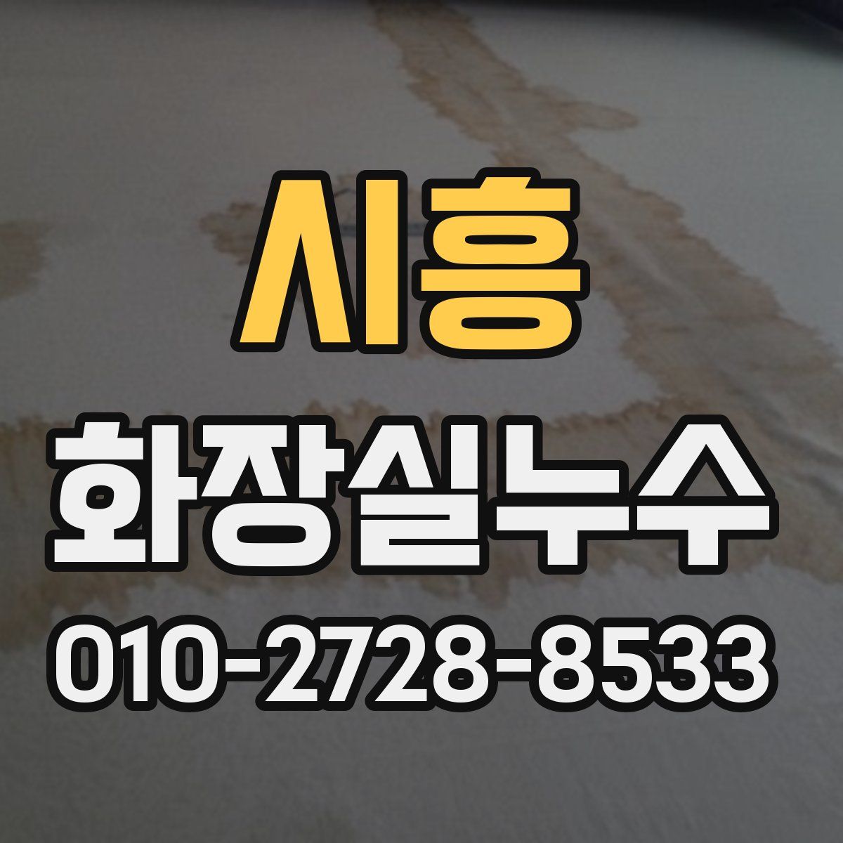 시흥 화장실누수탐지