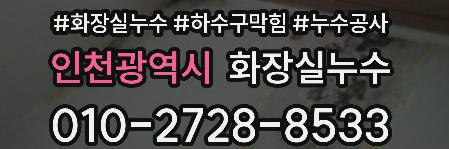 인천광역시 누수탐지