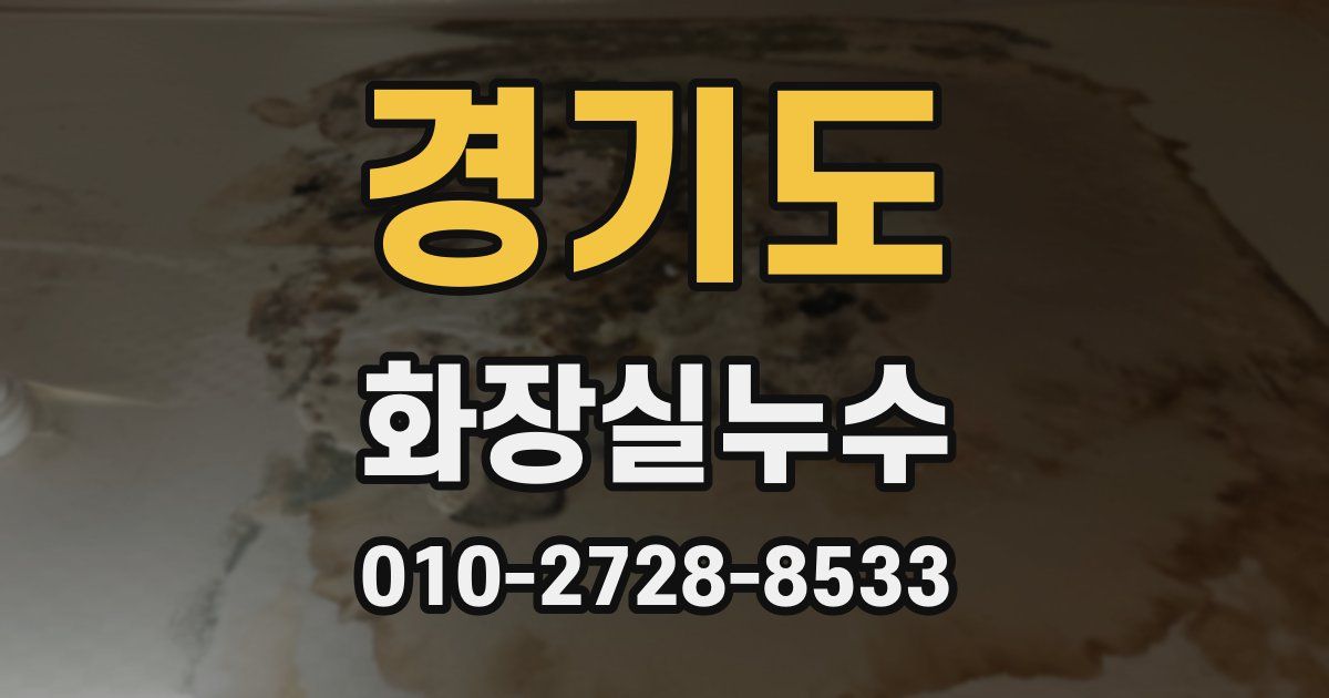 경기도 누수업체