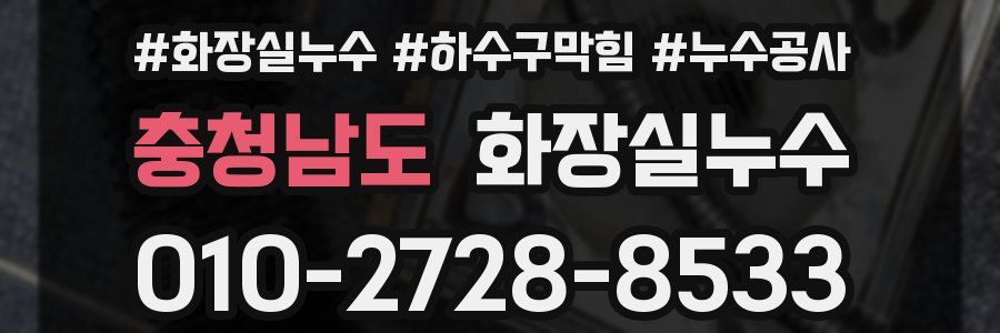 충청남도 누수탐지