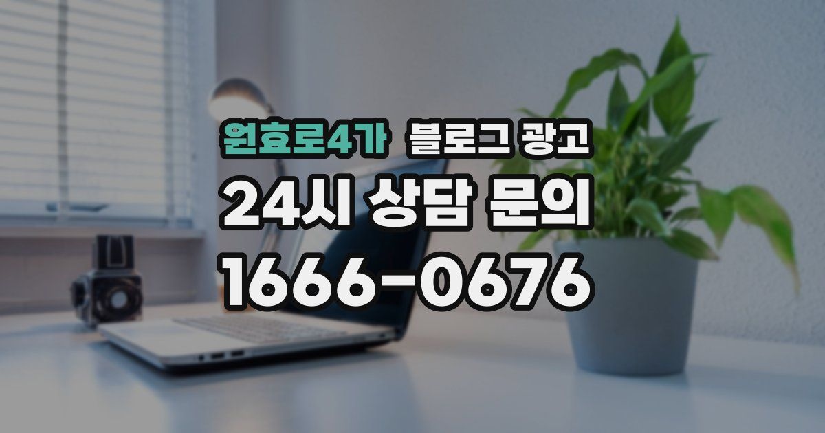 원효로4가 블로그 광고