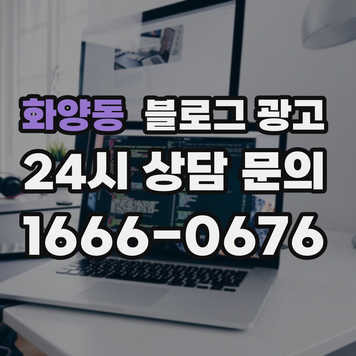 화양동 블로그 광고