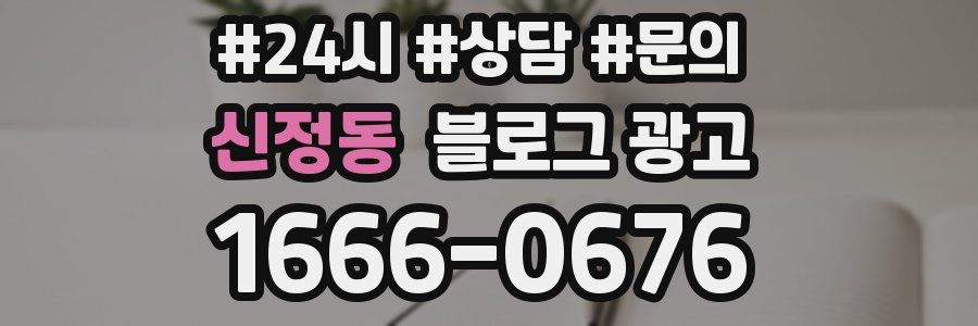 신정동 브랜드 블로그