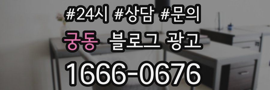 궁동 브랜드 블로그