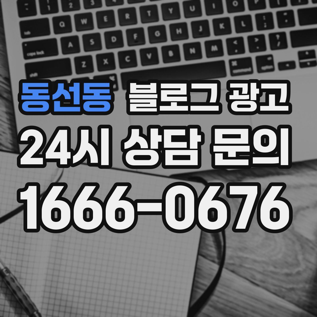 동선동 블로그 광고