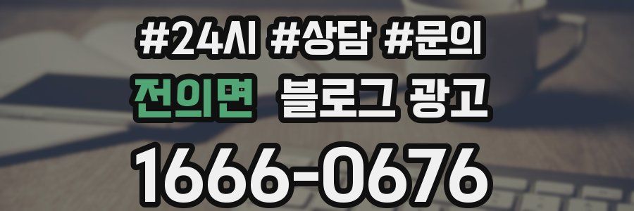 전의면 브랜드 블로그