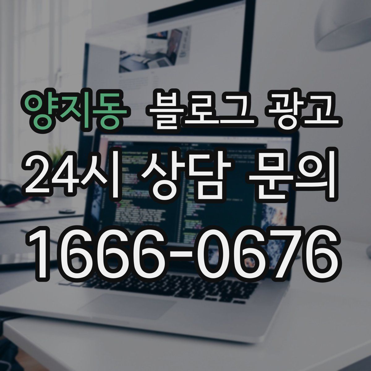 양지동 블로그 광고
