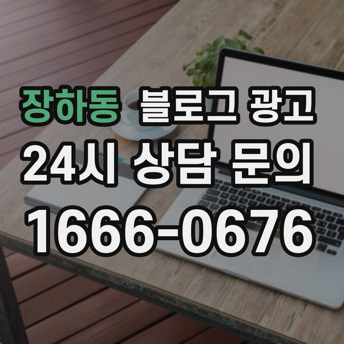 장하동 블로그 광고