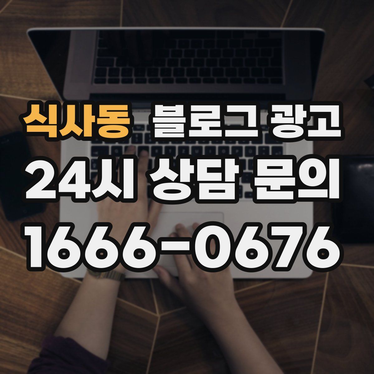 식사동 블로그 광고