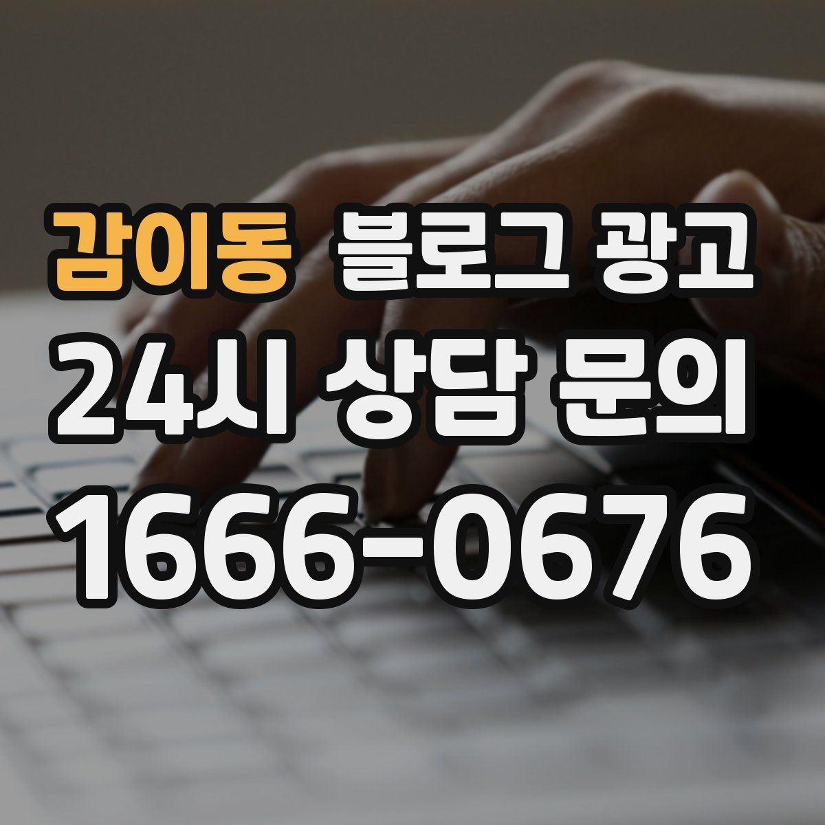 감이동 블로그 광고
