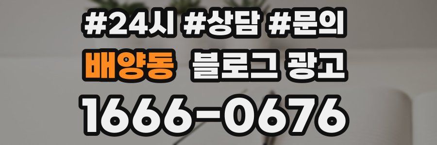 배양동 브랜드 블로그