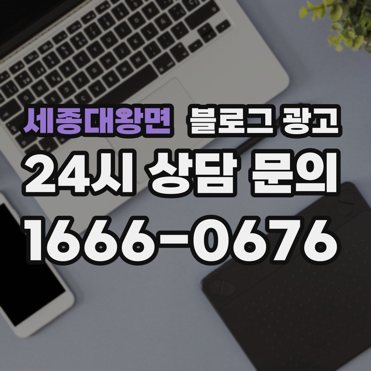 세종대왕면 블로그 광고
