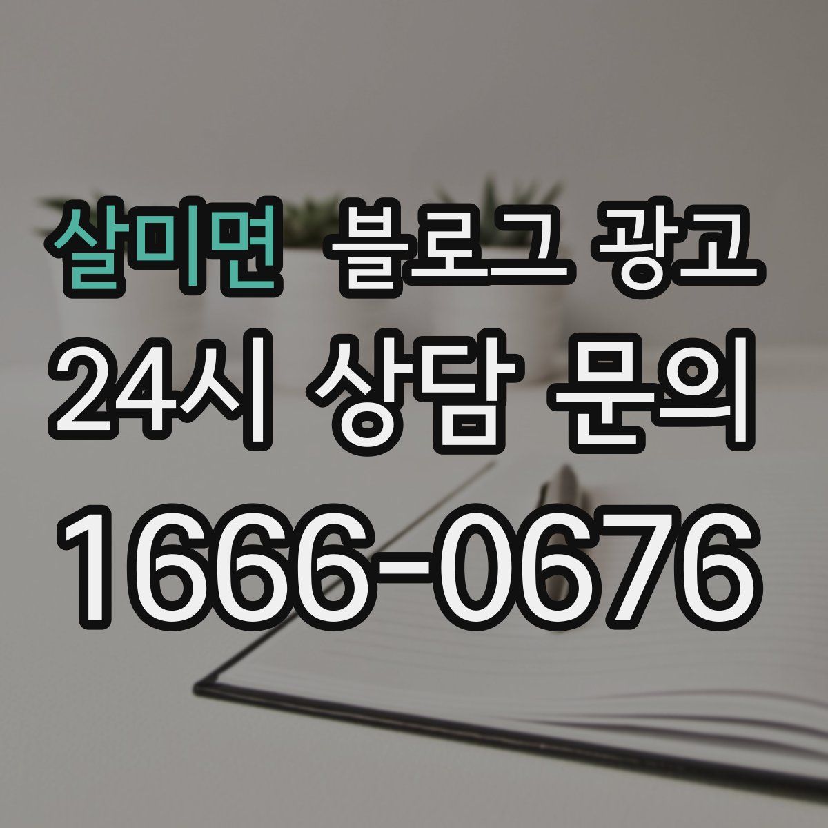 살미면 블로그 광고