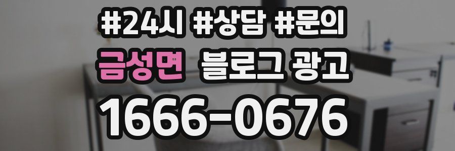 금성면 브랜드 블로그