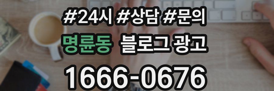 명륜동 브랜드 블로그