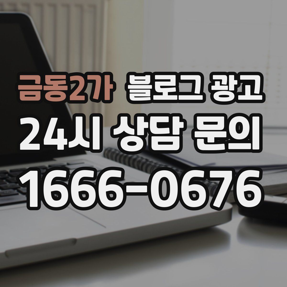 금동2가 블로그 광고