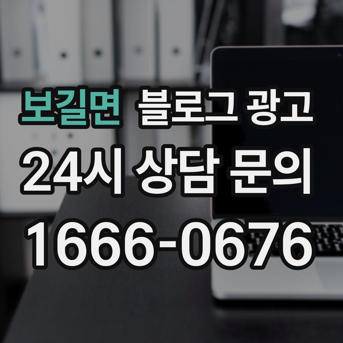 보길면 블로그 광고