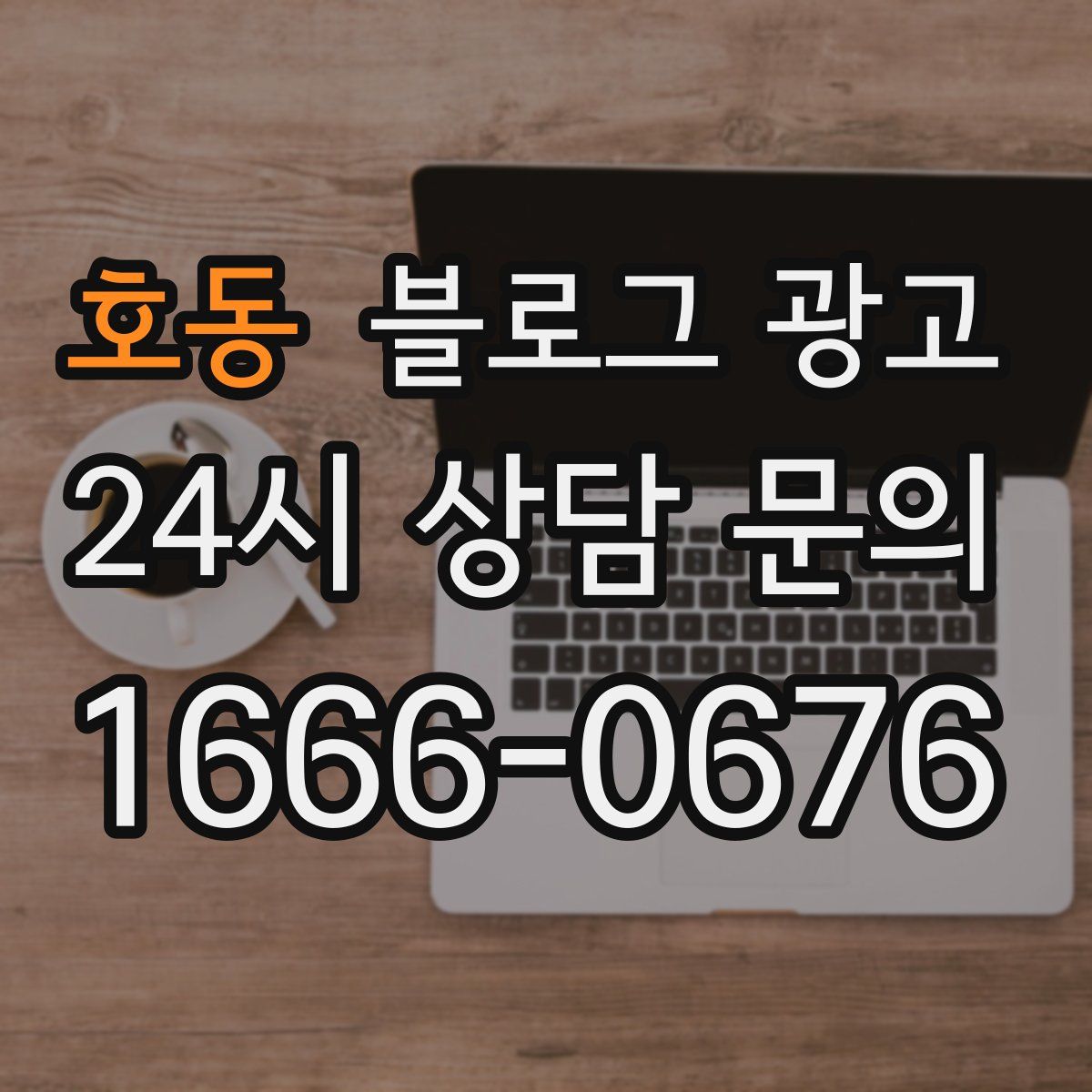 호동 블로그 광고
