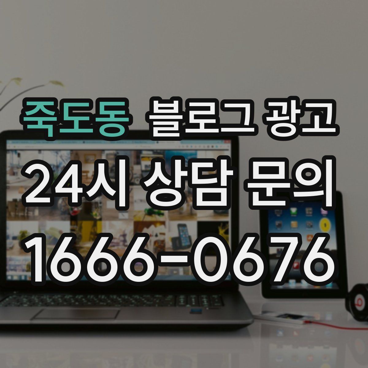 죽도동 블로그 광고