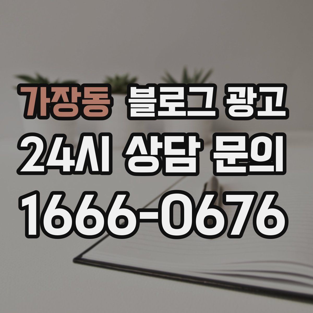가장동 블로그 광고 시험 기간 학생 손님을 위한 집중 공간 제안