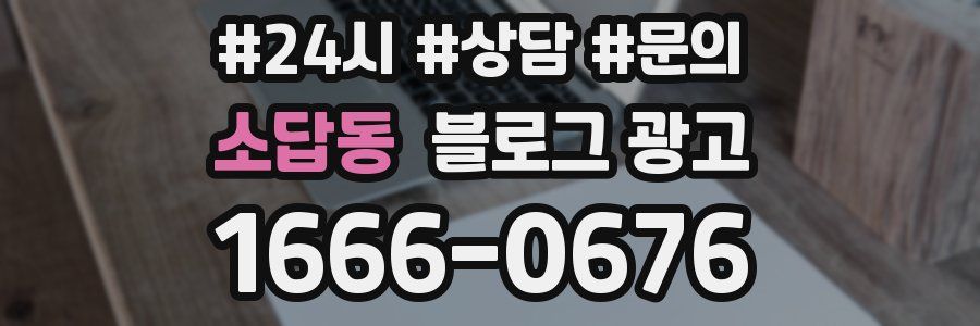 소답동 브랜드 블로그