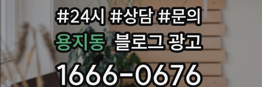 용지동 브랜드 블로그