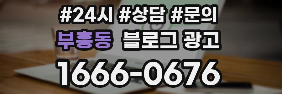 부흥동 브랜드 블로그