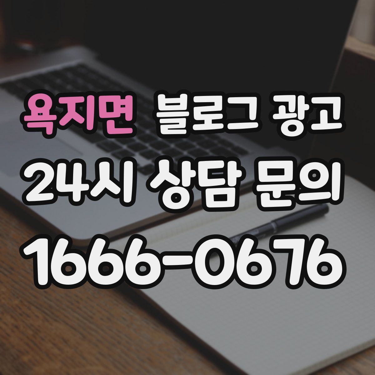 욕지면 블로그 광고