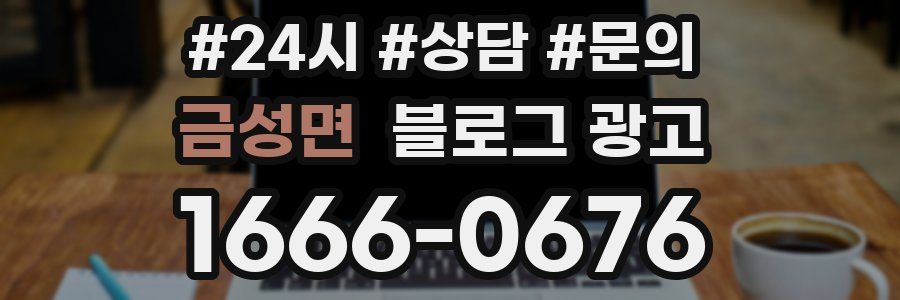 금성면 브랜드 블로그