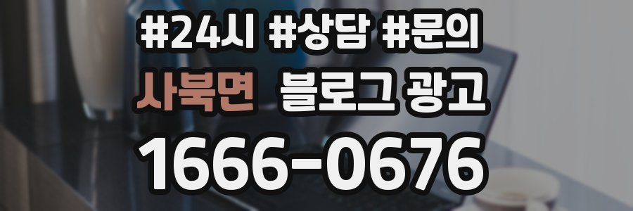 사북면 브랜드 블로그