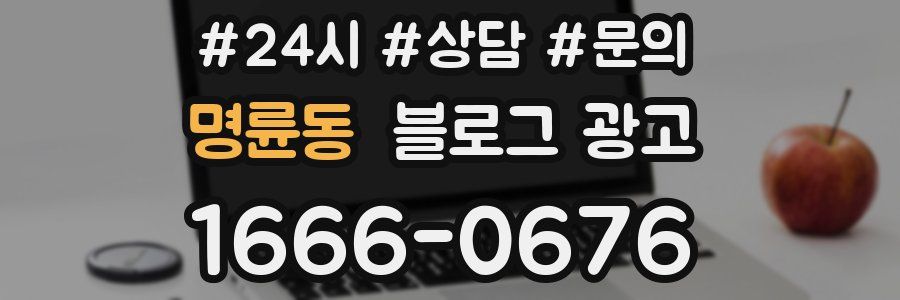 명륜동 브랜드 블로그