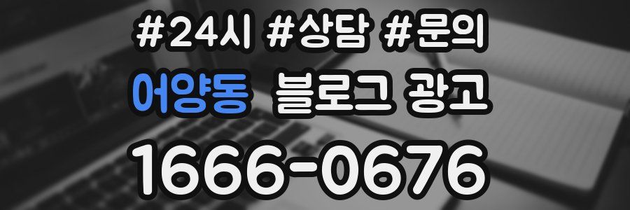 어양동 브랜드 블로그
