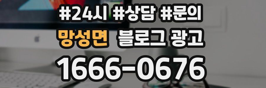 망성면 브랜드 블로그