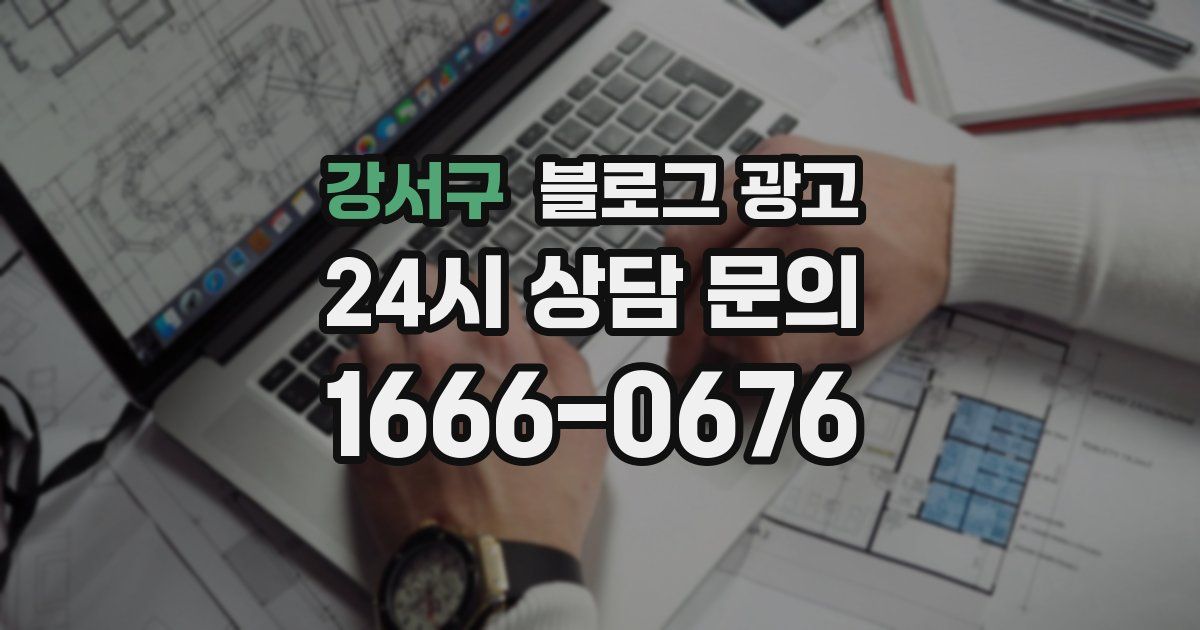 강서구 블로그 광고