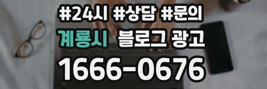 계룡시 브랜드 블로그