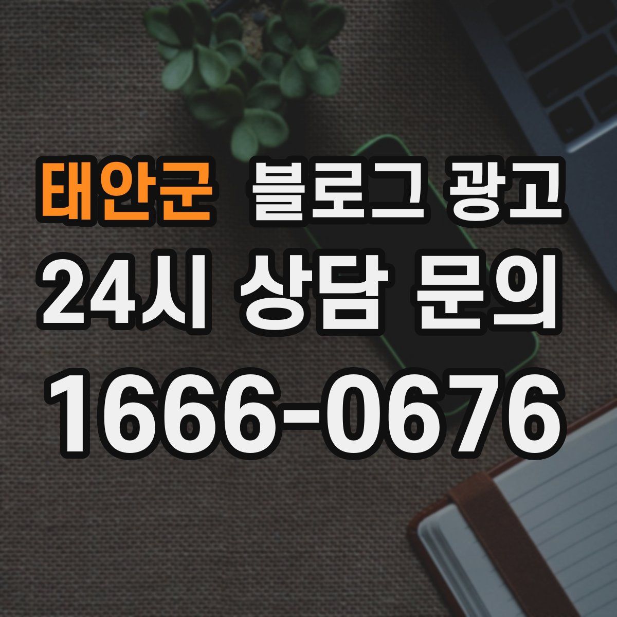 태안군 블로그 광고