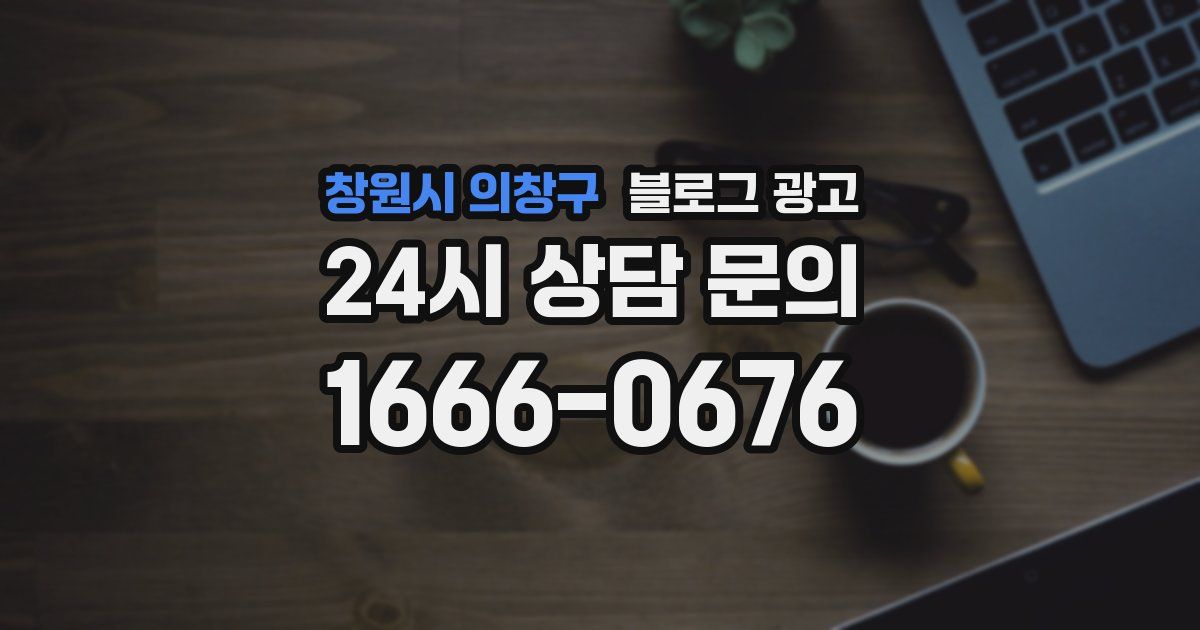창원시 의창구 블로그 광고