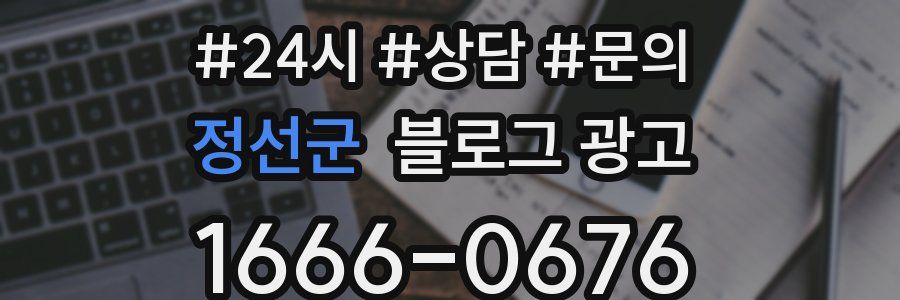 정선군 브랜드 블로그
