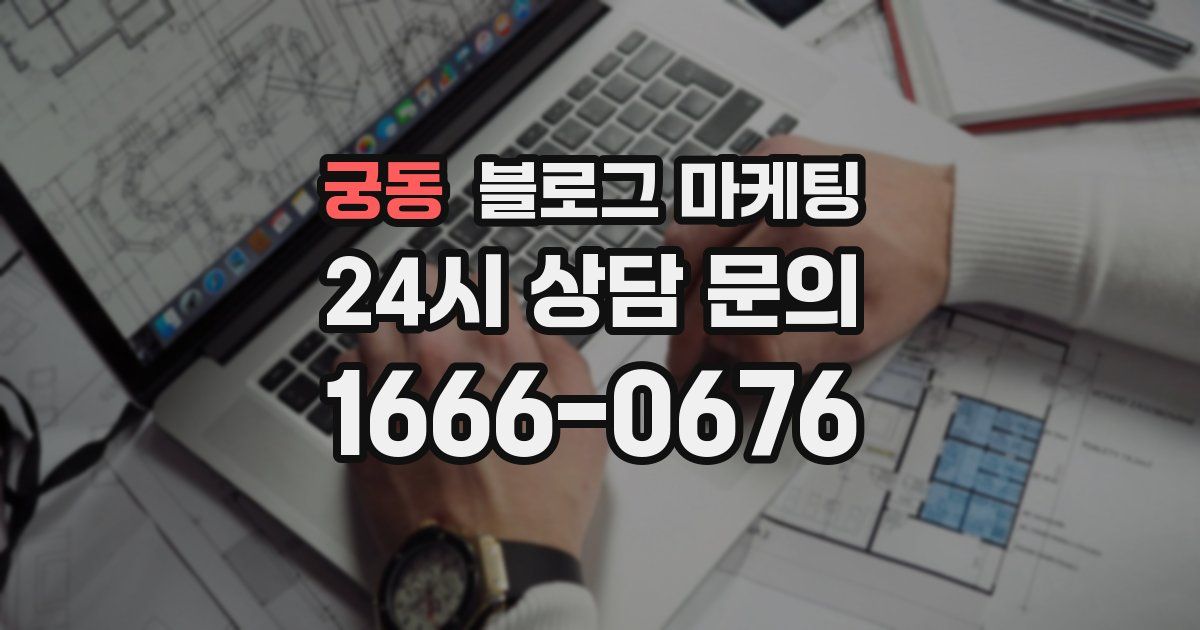 궁동 블로그 마케팅