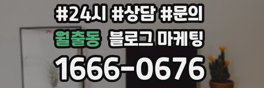 월출동 브랜드 블로그