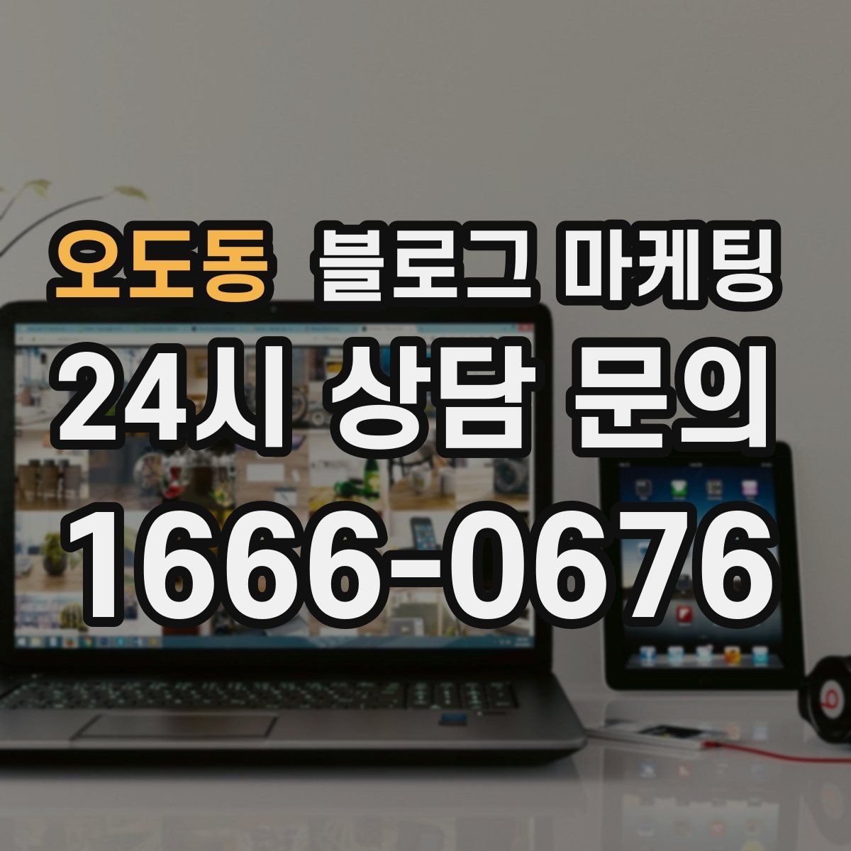 오도동 블로그 마케팅 메뉴 리뉴얼과 가격 조정을 설명하는 제목