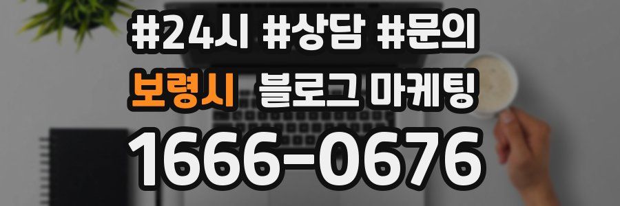 보령시 브랜드 블로그