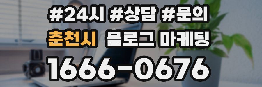 춘천시 브랜드 블로그