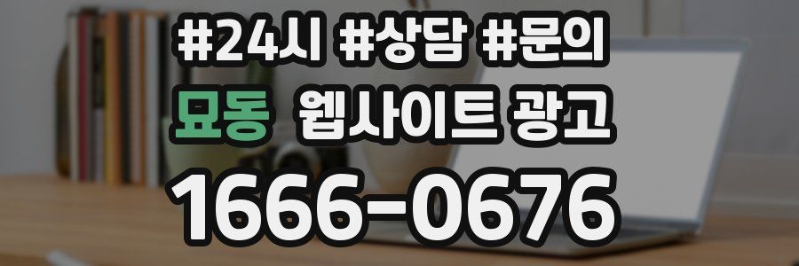 묘동 웹사이트 광고